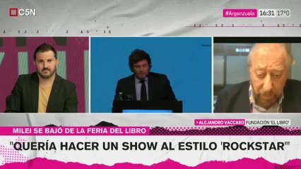 Alejandro Váccaro sobre las explicaciones de Milei y un intento de complot kirchnerista: "No hay sustento"
