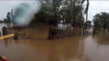 Equipes de Santa Catarina ajudam no resgate de pessoas no Rio Grande Sul