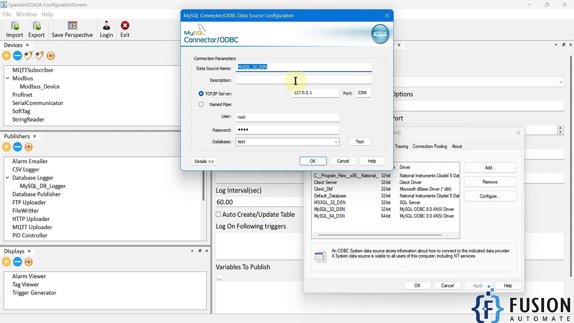 ⁣How to Use Database Logger in Spandan SCADA to Log Any Field Device Data to MySQL Database | IoT |