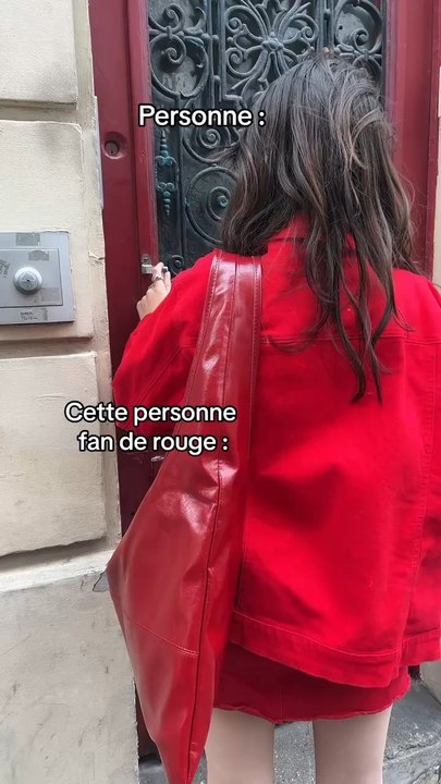 Full outfit rouge ❤️