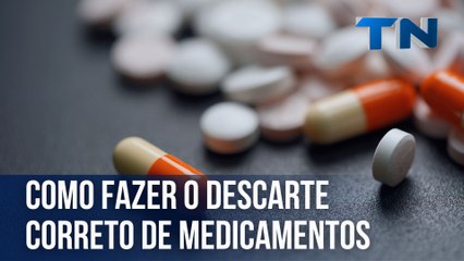 Como fazer o descarte correto de medicamentos