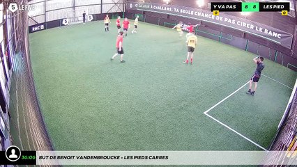 But de Benoit VANDENBROUCKE - LES PIEDS CARRES