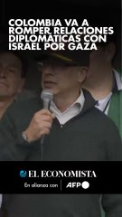 Descargar video: Colombia va a romper relaciones diplomáticas con Israel por Gaza