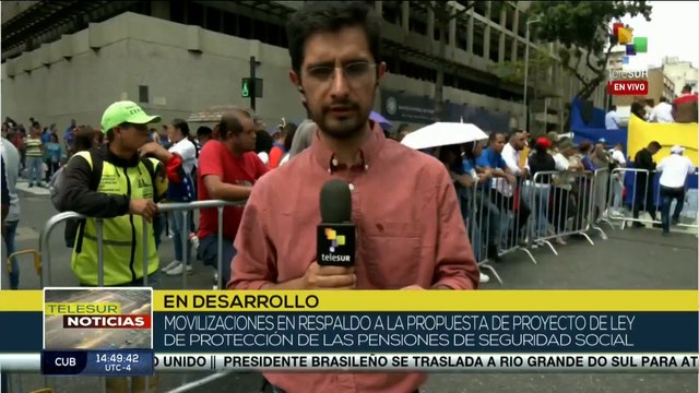 Movilizaciones respaldan medidas económicas y rechazan sanciones dirigidas por Washington