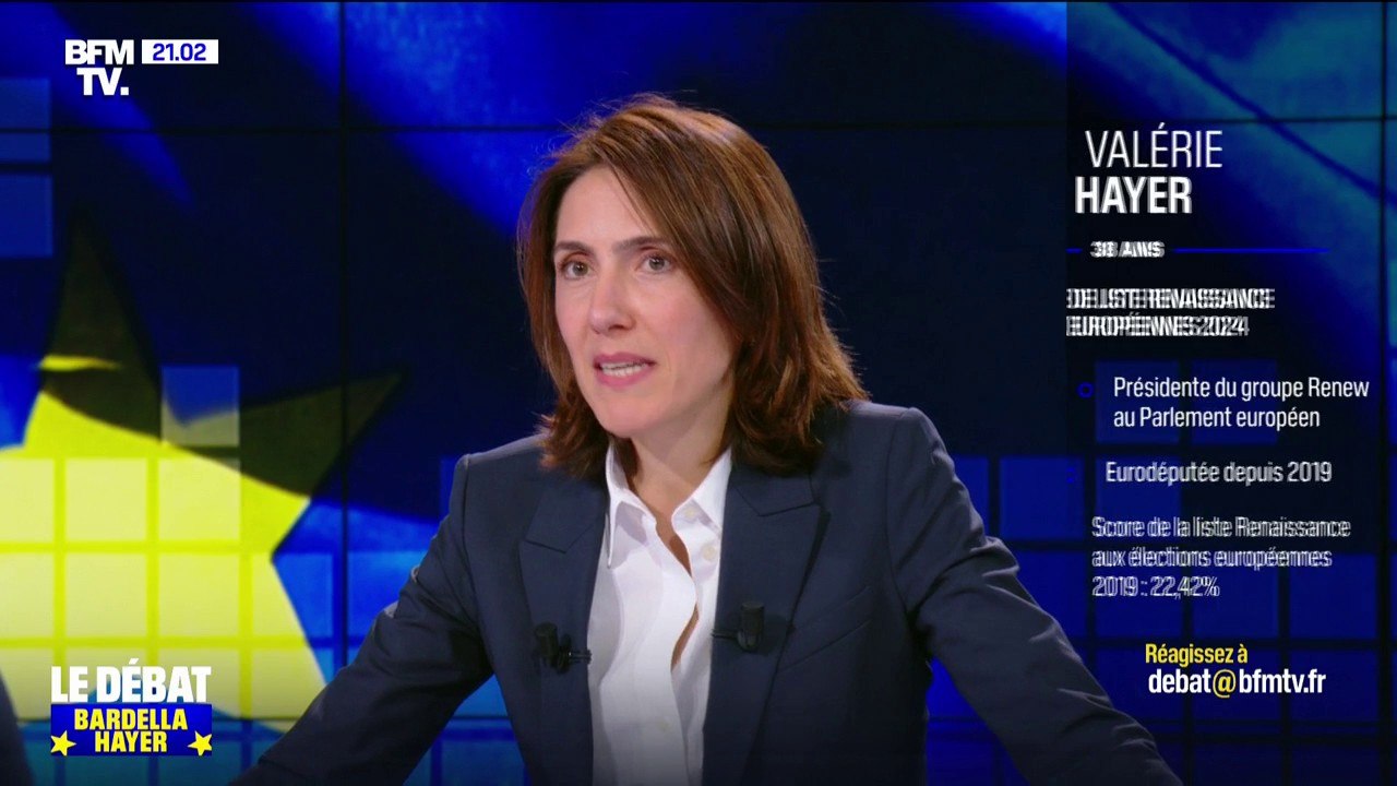 Valérie Hayer: "Je ne me résous pas à avoir un Rassemblement national aussi haut dans les sondages"