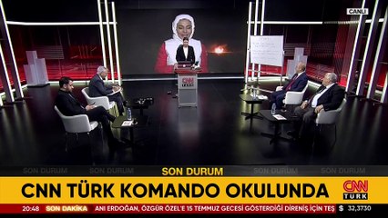 Kahraman komandolar CNN TÜRK'te! Eğitimde gerçek mermiler kullanıldı