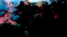 حبر - دخان ملون للتصميم Ink - colorful smoke for design(720P_HD)