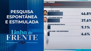 Segundo pesquisa, Nunes tem vantagem sobre Boulos em São Paulo | LINHA DE FRENTE