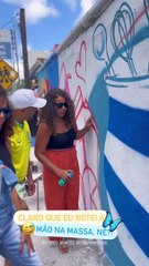 Mani Rego faz reforma completa na barraca "Mani Lanches"; assista