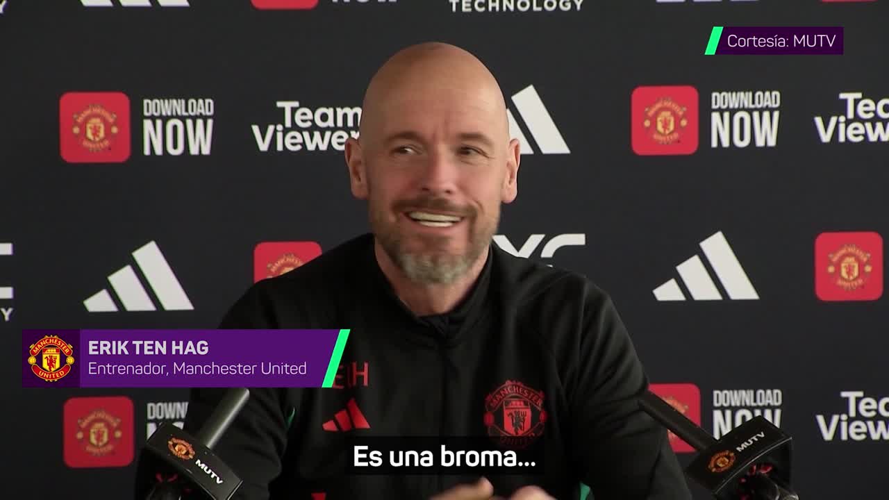 TEN HAG se HARTA de los RUMORES de FICHAJES del MANCHESTER UNITED