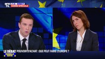 Jordan Bardella à Valérie Hayer sur l'inflation: 