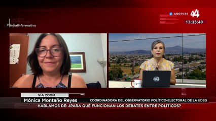¿Para qué funcionan los debates entre candidatos? Mónica Montaño lo explica