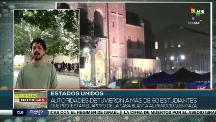 En Estados Unidos avanza la represión contra estudiantes