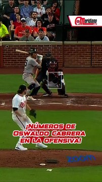 ¡Números de Oswaldo Cabrera a la ofensiva en el 2024!