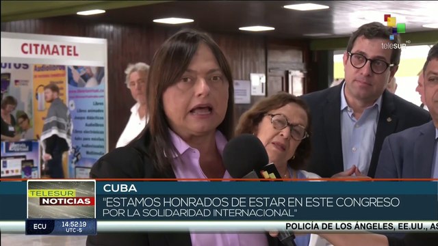 Concluyó el Encuentro Internacional de Solidaridad en Cuba