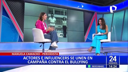 Manuela Camacho: "Las cifras de bullying  no han disminuido, por el contrario, han aumentado"