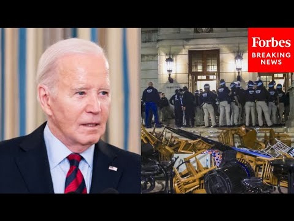 JUST IN: White House Holds Briefing After NYPD Clears Columbia Encampment, Makes Nearly 300 Arrests