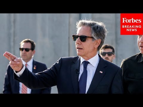 Secretary of State Antony Blinken Visits Kerem Shalom— Key Israel-Gaza Border Crossing