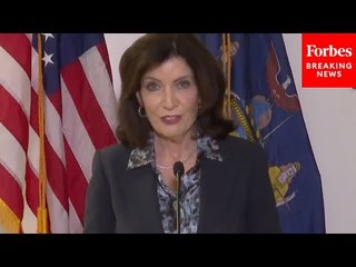 New York Gov. Kathy Hochul Praises NYPD: 'We Must Protect The Safety Of The Entire Campus Community'
