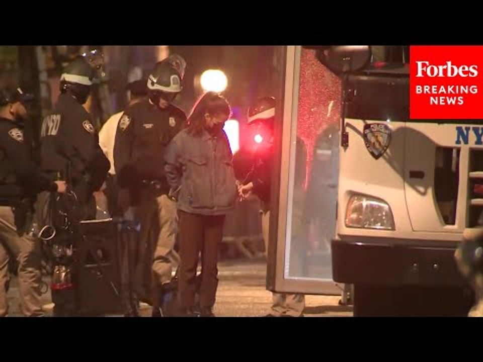 BREAKING: NYPD Cops Arrest Columbia University Pro-Palestinian Activist After Raiding Hamilton Hall