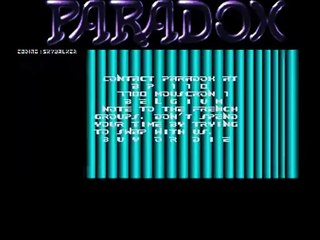 Amiga Cracktro - Disney Animations Studio by Paradox