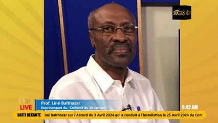 Liné Baltazar presize ke gwoup majoritè nan "CPT" a se pwopoze Fritz Bélizaire kòm Premye Minis.