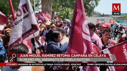 Juan Miguel Ramírez retoma la campaña de Morena en Celaya, Guanajuato