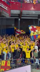 El Barça de balonmano festeja su victoria contra el PSG en la Champions / FCB