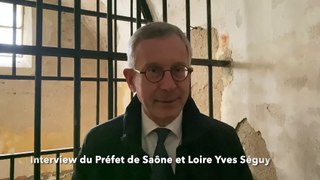 Autun : Interview du Préfet de Saône et Loire Yves Séguy