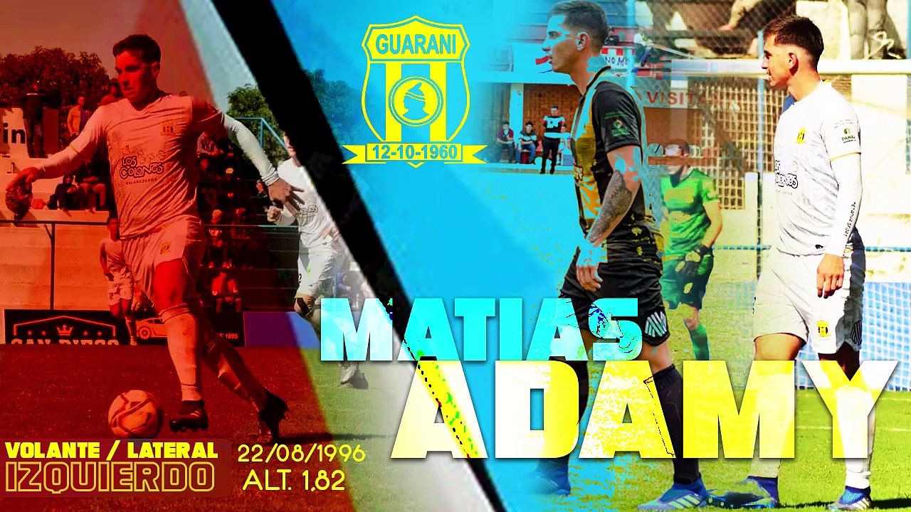 MATIAS ADAMY - VOLANTE LATERAL IZQUIERDO - 2DA RUEDA INTERMEDIA 2022