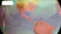 Anomalía de temperaturas a 1500 m. El calor aumentará notablemente en México con tormentas