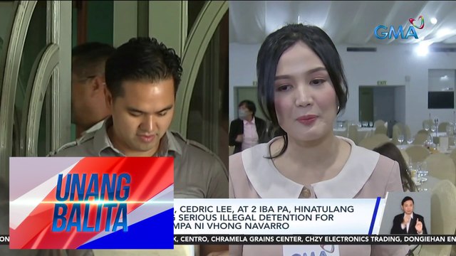 Deniece Cornejo, Cedric Lee, at 2 iba pa, hinatulang guilty sa kasong serious illegal detention for ransom na isinampa ni Vhong Navarro | UB