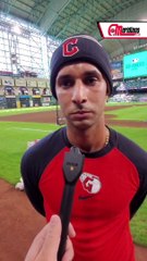 MLB: Brayan Rocchio: “Disfruto mucho del ambiente que tenemos ahorita”