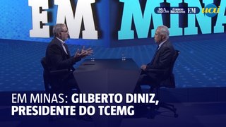 EM Minas recebe Gilberto Diniz, presidente do TCEMG