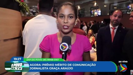 Prêmio Graça Araújo homenageia profissionais da Rádio e TV Jornal