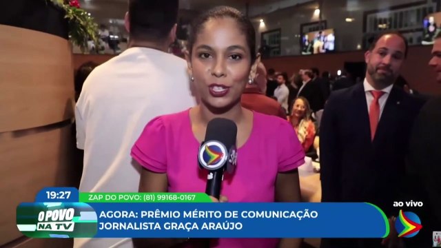 Prêmio Graça Araújo homenageia profissionais da Rádio e TV Jornal