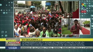 Venezuela entrega proyecto de ley en pro de los pensionados