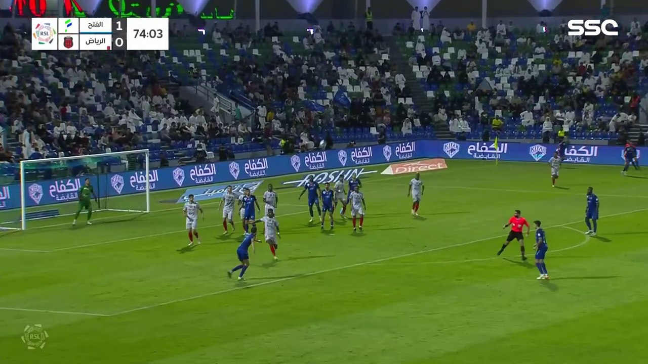 اهداف الفتح والرياض ( 2 - 2 ) ملخص مباراة الفتح والرياض في الدوري السعودي - 2-5-2024