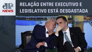 Lula recebe Rodrigo Pacheco para reunião no Palácio da Alvorada