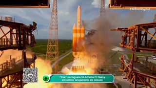 “Voe” no foguete ULA Delta IV Heavy em último lançamento do veículo