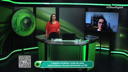 Tragédia climática onda de calor potencializou chuvas torrenciais no RS