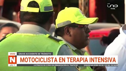 herida en grave accidente de tránsito (todo lo que salió