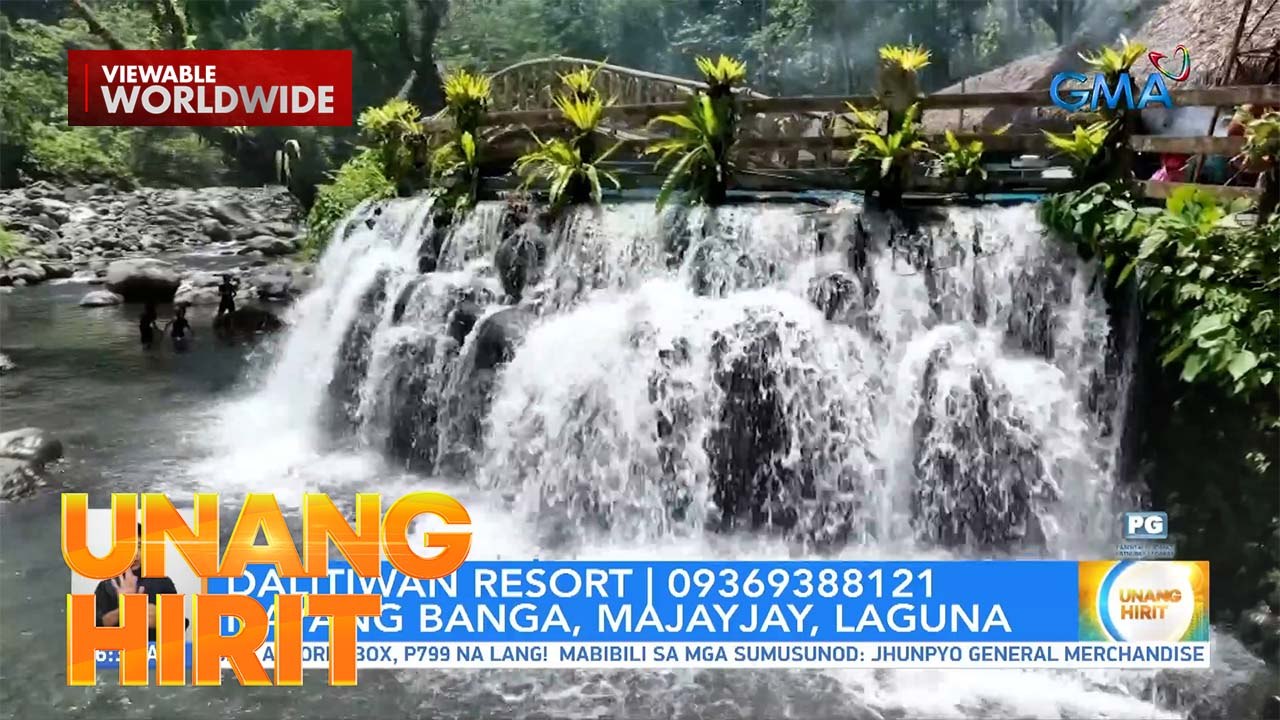 Cool ka lang ngayong summer sa Dalitiwan Falls sa Majayjay, Laguna | Unang Hirit
