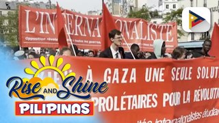 Malawakang protesta, idinaos sa pagdiriwang ng Labor Day sa Paris, France