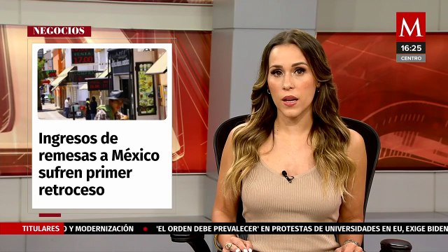 Ingresos por remesas del extranjero registran retroceso en marzo: Banxico