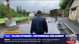 Falaise effondrée à Excideuil: pourquoi la route bloquée ne rouvrira pas avant six mois