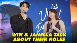 Janella Salvador and Win Metawin talk about their roles in Under Parallel Sikes | PEP Interviews