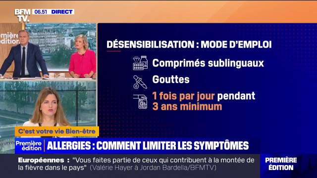 Allergies: comment limiter les symptômes?