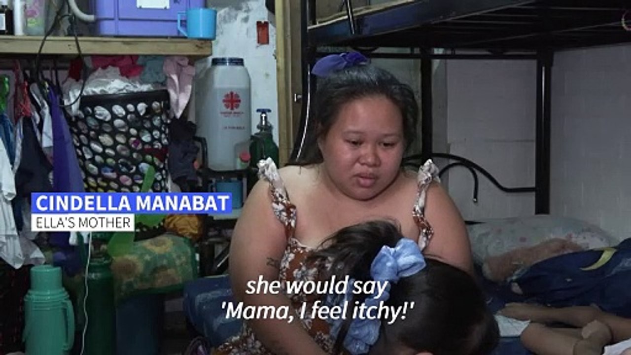 Kids study in overheated slums as Philippines shuts schools