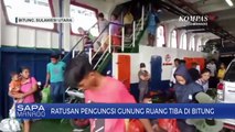 Ratusan Pengungsi Gunung Ruang Tiba Di Bitung